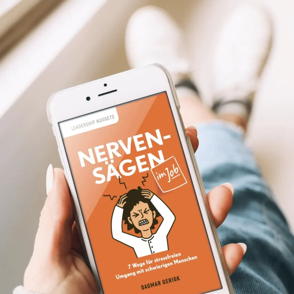 Buch Nervensägen im Job Handyansicht